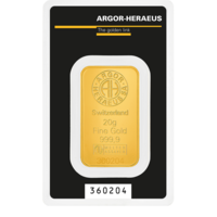 Argor Heraeus Investiční zlatý slitek 20g